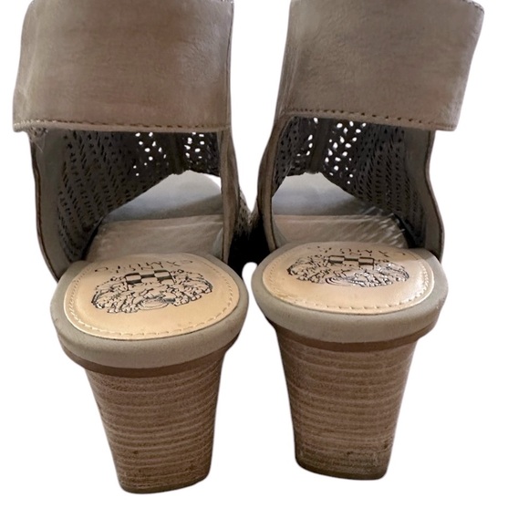 Vince Camuto Peep Toe Booties - Size 9 - Picture 3 of 10